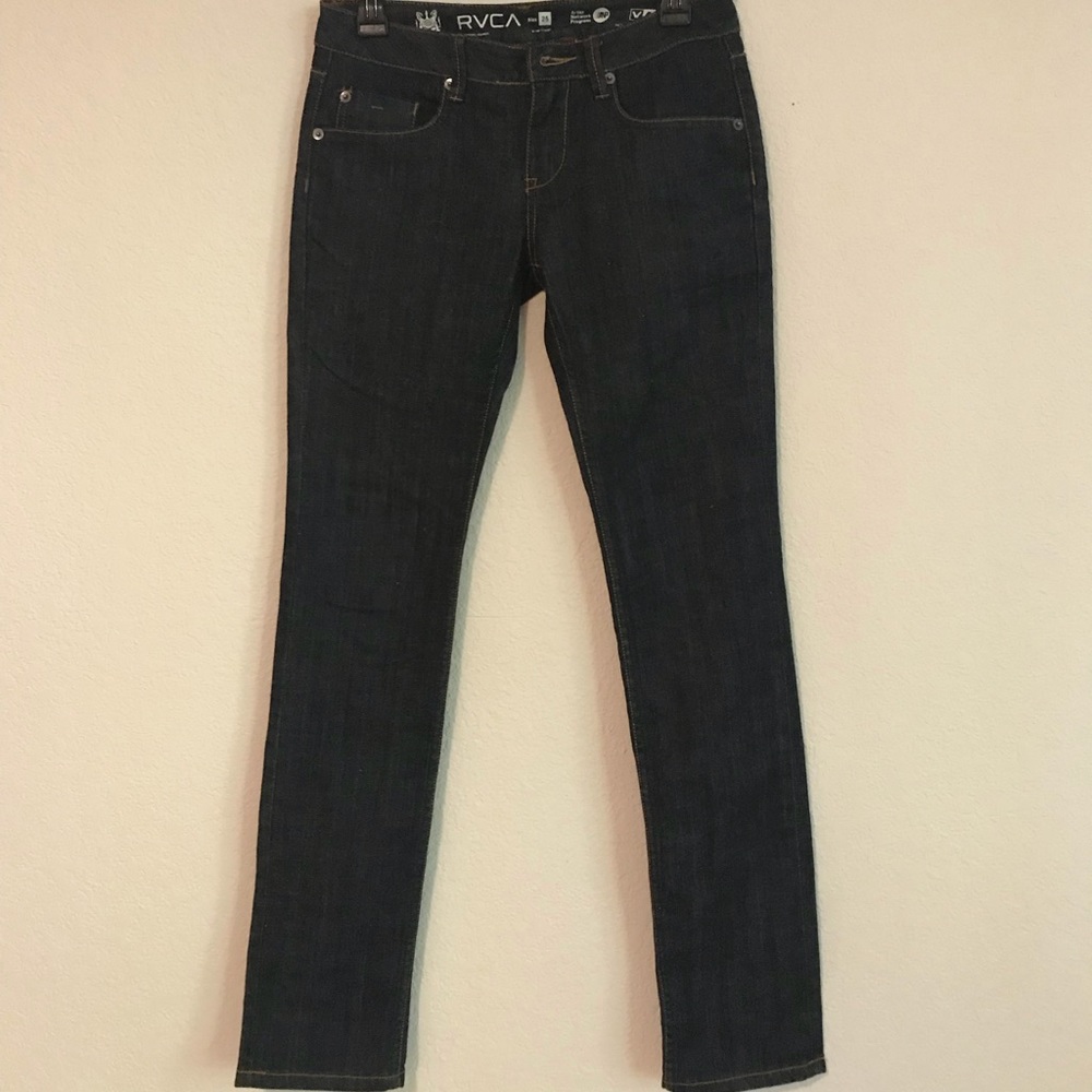 Like New RVCA Straight Leg Jeans